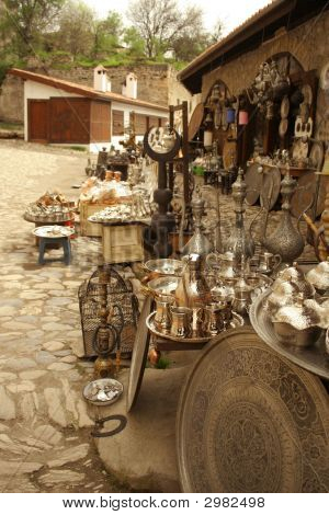 ตลาดโบราณที่ถนน