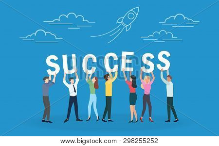 Creative Brainstorming Business Teamwork Successful And Business Strategy Concept For Team Building 