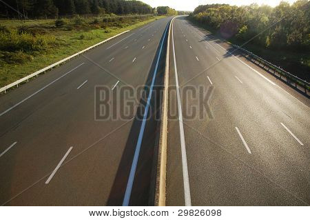 empty highway
