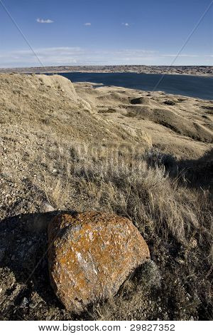 Châteaux de sable du lac Diefenbaker