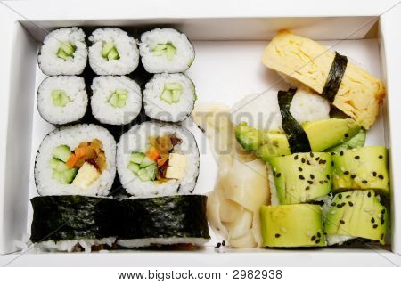 Bento - vegetar Sushi
