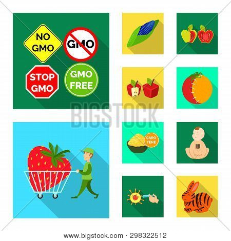 Vector Design Of Test And Synthetic Symbol. Collection Of Test And Laboratory Stock Vector Illustrat