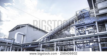 Industrial Sugar Conveyor Production Line Factory Cane Bagasse