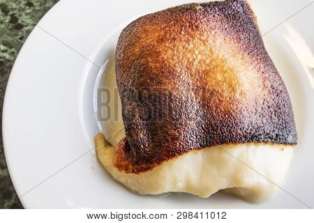Kazandibi Or Kazan Dibi Is A Turkish Dessert And A Type Of Caramelized Milk Pudding.