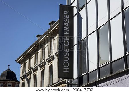 House Of Fraser, Lincoln, Lincolnshire, Uk - 5th April 2018