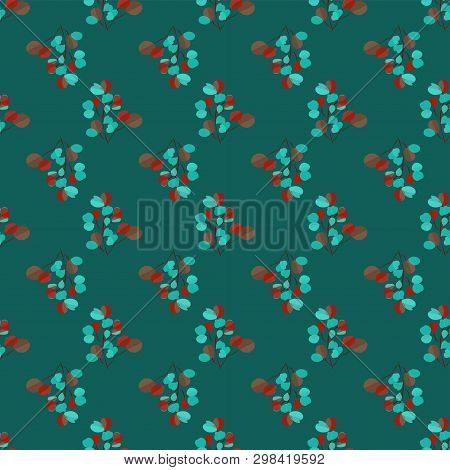 Brightl Modern Background With Jungle Leaves. Exotic Pattern With Palm Leaves. Vector Illustration