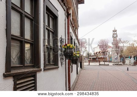 Ankara, Turkey - Hamamonu District in springtime