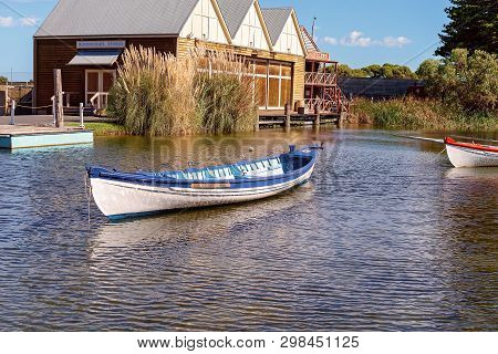 Warrnambool, Victoria, Australia - April 16th 2019: Flagstaff Hill Maritime Museum, The Recreated 19