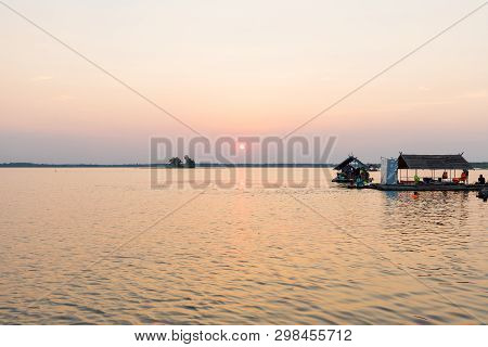 Landscape View With Float Raft Downstream.