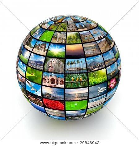 Kuva globe eristetty