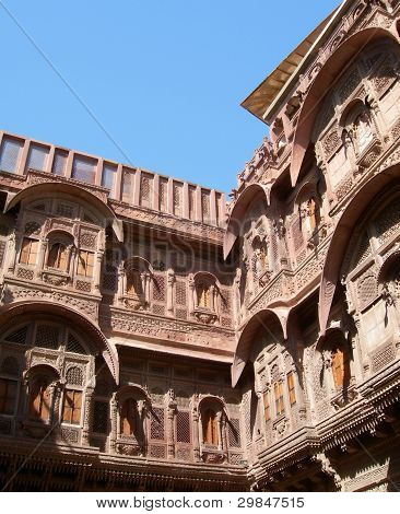 Forte Meherangarh a Jodhpur, India