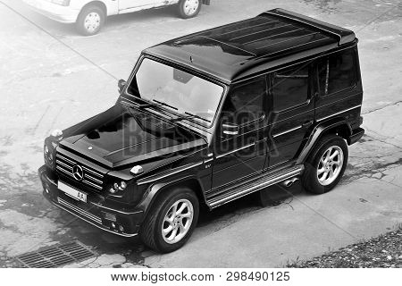 Ukraine, Kiev; September 6, 2012; Mercedes-benz G55 Amg. Suv