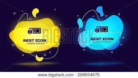Black Fast Payments Icon Isolated. Fast Money Transfer Payment. Financial Services, Fast Loan, Time 