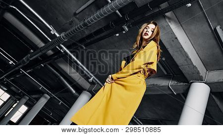 Trendy Model In Casual Clothes