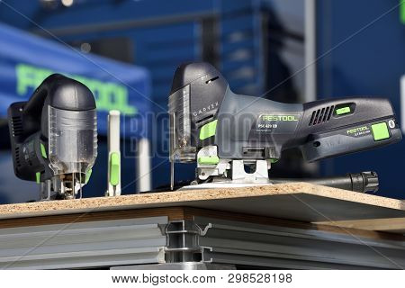 Vilnius, Lithuania - April 25: Festool Power Tools On April 25, 2019 In Vilnius Lithuania. Festool I