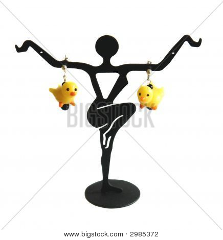 Ente Ohrringe
