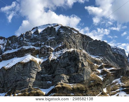 Alpine Peak Marwees In The Alpstein Mountain Range And In The Appenzellerland Region - Canton Of App