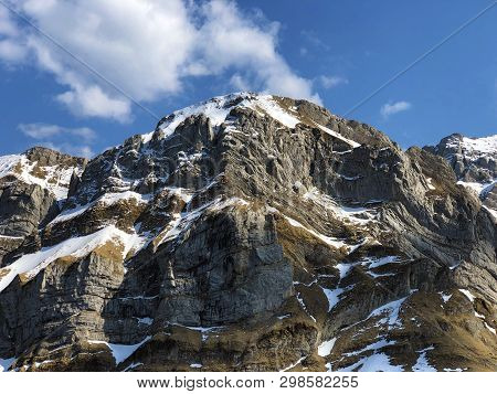 Alpine Peak Marwees In The Alpstein Mountain Range And In The Appenzellerland Region - Canton Of App