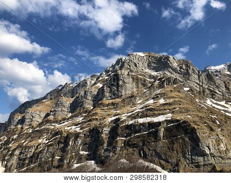 Alpine Peak Marwees In The Alpstein Mountain Range And In The Appenzellerland Region - Canton Of App
