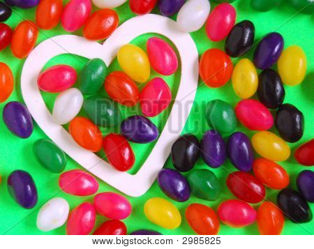 Heart And Candies