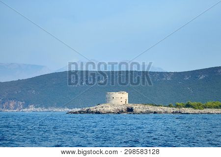 Fort Arza, Adriatic Sea Coast, Mountain Landscape, Montenegro