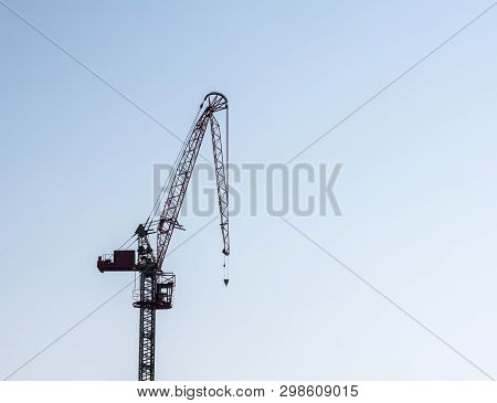 Concept For Erectile Dysfunction With Large Crane With Drooping Structure