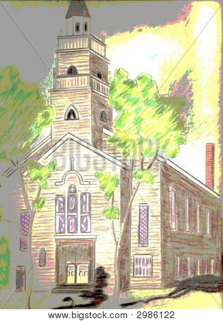 En gammel Baptist Church
