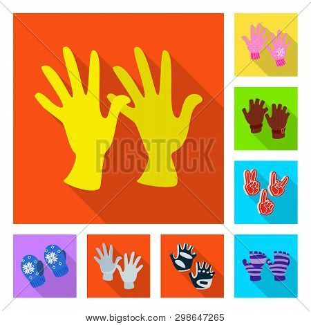 Vector Illustration Of Own And Textile Icon. Collection Of Own And Safety Stock Vector Illustration.