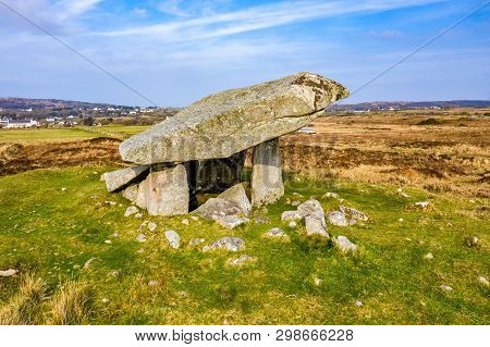 The Kilclooney Dolmen Is Neolithic Monument Dating Back To 4000 To 3000 Bc Between Ardara And Portno