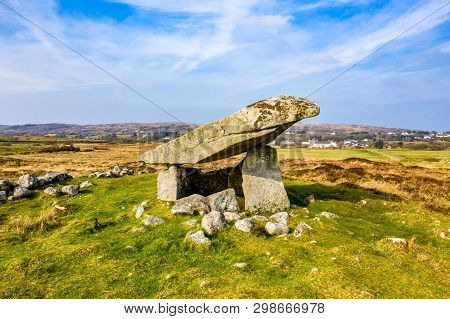 The Kilclooney Dolmen Is Neolithic Monument Dating Back To 4000 To 3000 Bc Between Ardara And Portno