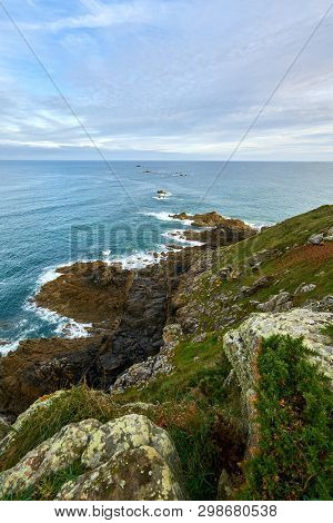 Pointe De La Garde Guérin, Saint Briac , Brittany, France