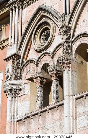 Cattedrale di San Giorgio. Ferrara. Emilia-Romagna. Italia.