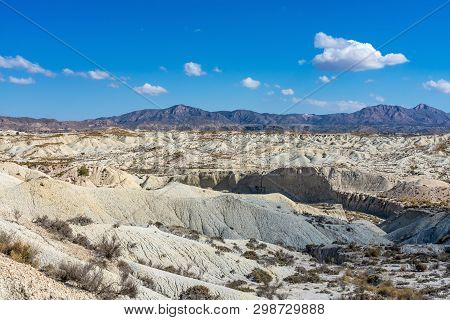 The Badlands Of Abanilla And Mahoya Near Murcia In Spain