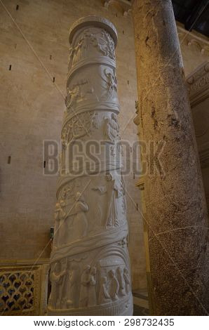 Bari, Italy 10.01.2015: The Basilica Of Saint Nicholas,in Bari