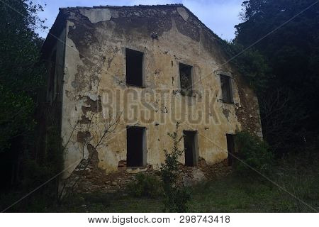 Abandoned Buildings Mine Of Sa Duchessa, Domusnovas