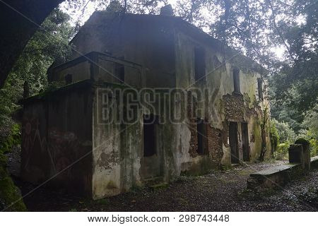 Abandoned Buildings Mine Of Sa Duchessa, Domusnovas