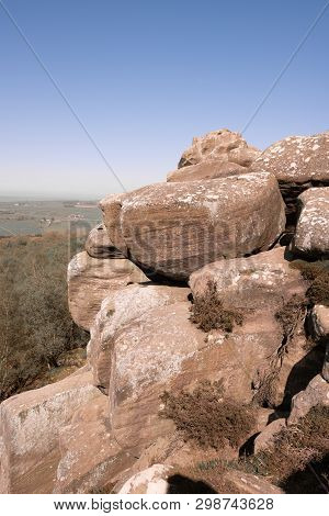National Trust  Brimham Rocks On Brimham Moor Near Pateley Bridge In Yorkshire Dales National Park