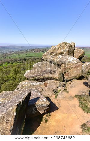 National Trust  Brimham Rocks On Brimham Moor Near Pateley Bridge In Yorkshire Dales National Park