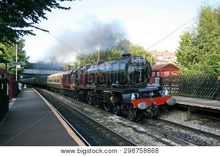 Lms Pacific Steam Locomotive No. 6201 Princess Elizabeth At Deighton, Yorkshire 7th August 2009 - De