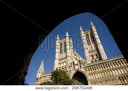 A View Of Lincoln Cathedral, Lincoln, Lincolnshire, United Kingdom - August 2009