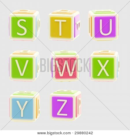 ABC: hell und glÃ¤nzend Alphabet