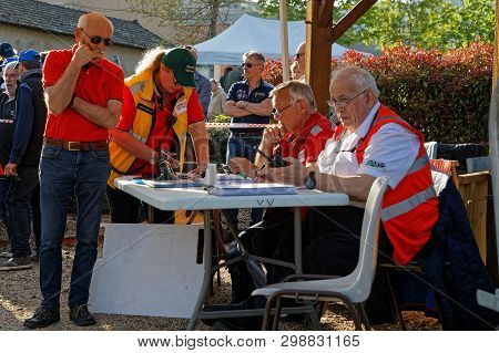 Marchampt, France, May 1, 2019 : Tour De France Automobile, Born In 1899, Was A Unique Event, With A