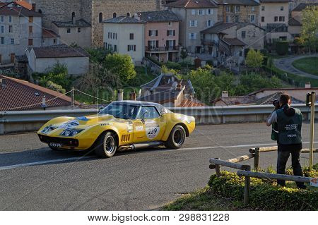 Marchampt, France, May 1, 2019 : Tour De France Automobile, Born In 1899, Was A Unique Event, With A