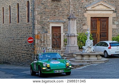 Marchampt, France, May 1, 2019 : Tour De France Automobile, Born In 1899, Was A Unique Event, With A