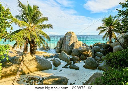 Tropical Beach Seychelles Called 