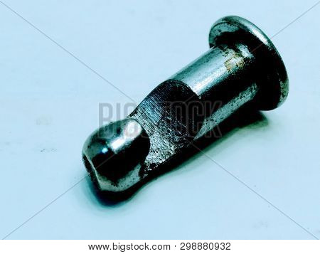 A Part Of Nail Cutter On White Background