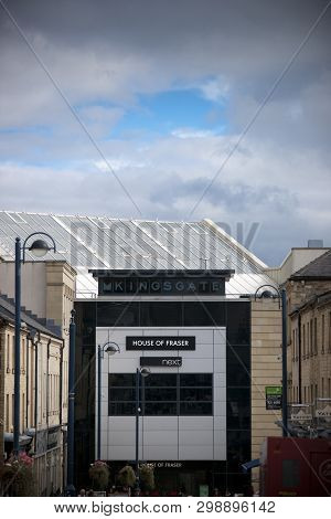 Huddersfield, West Yorkshire, Uk, October 2013, A View Of Kingsgate Shopping Centre