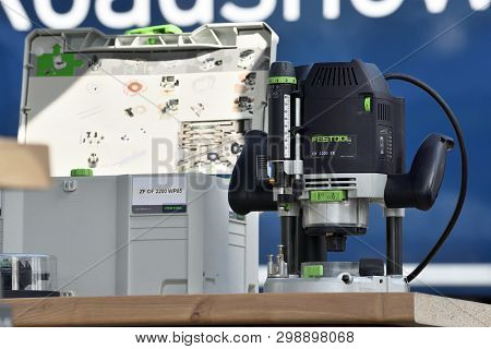 Vilnius, Lithuania - April 25: Festool Power Tools On April 25, 2019 In Vilnius Lithuania. Festool I