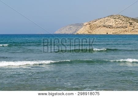 Cape Prasonisi Southern Part Of The Island Of Rhodes.