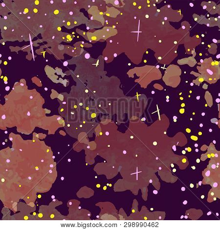 Vector Seamless Colorful Abstract Background. Can Be Used For Wallpaper, Pattern Fills, Web Page, Su